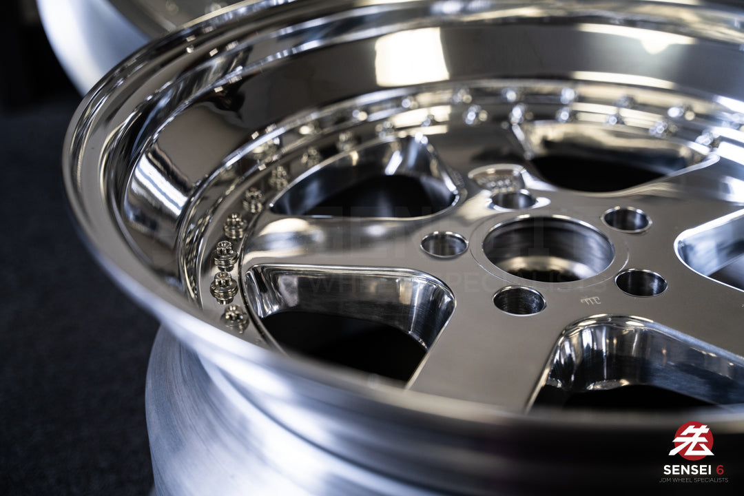 18" Panasport G7 C5C [Double Step Lip] (Used Wheels Built to Order)
