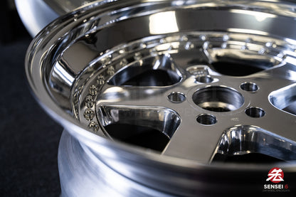 18" Panasport G7 C5C [Double Step Lip] (Used Wheels Built to Order)