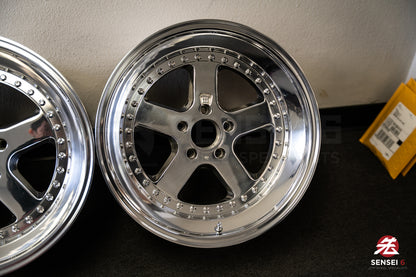 18" Panasport G7 C5C [Double Step Lip] (Used Wheels Built to Order)