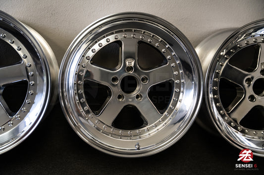 18" Panasport G7 C5C [Double Step Lip] (Used Wheels Built to Order)