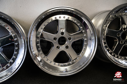 18" Panasport G7 C5C [Double Step Lip] (Used Wheels Built to Order)