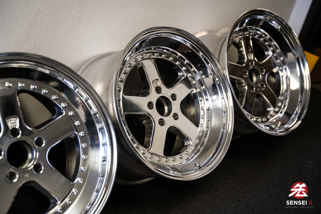 18" Panasport G7 C5C [Double Step Lip] (Used Wheels Built to Order)