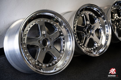 18" Panasport G7 C5C [Double Step Lip] (Used Wheels Built to Order)