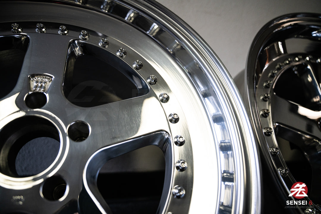 18" Panasport G7 C5C [Double Step Lip] (Used Wheels Built to Order)