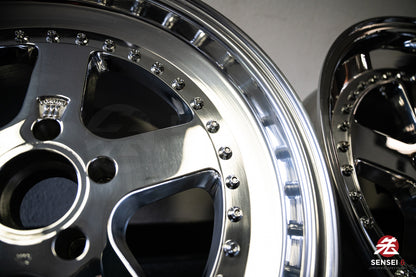 18" Panasport G7 C5C [Double Step Lip] (Used Wheels Built to Order)