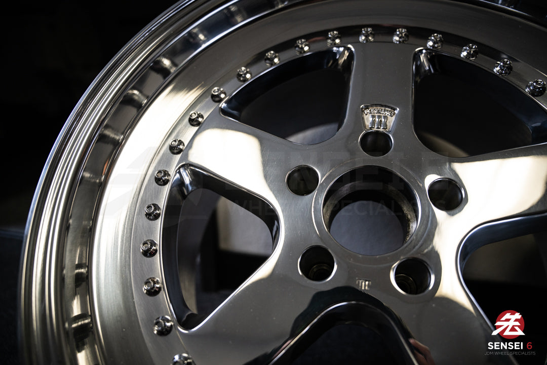 18" Panasport G7 C5C [Double Step Lip] (Used Wheels Built to Order)