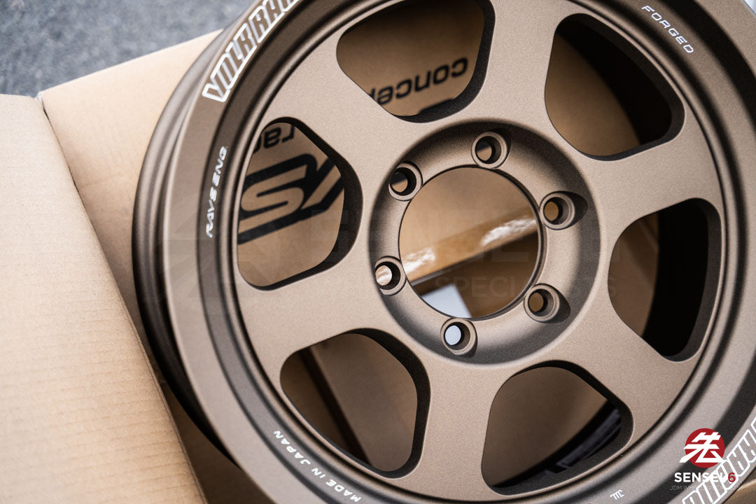 Volk TE37XT M-Spec / 17x8.5 +15 / 6x139.7 / Matte GunBronze (MZ)