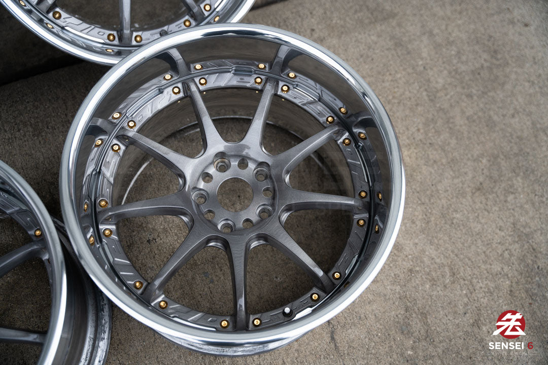 17" Wedssport SA70TT (3pc Converted) (Used Wheels Built to Order)