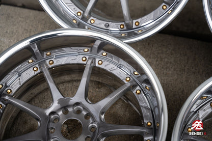 17" Wedssport SA70TT (3pc Converted) (Used Wheels Built to Order)