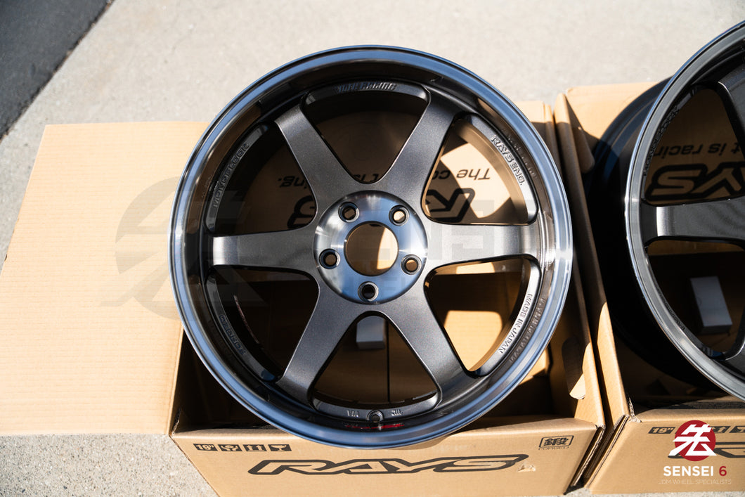 Volk TE37SL / 19x9.5 +21, 19x10.5 +35 / 5x120 / Pressed Graphite