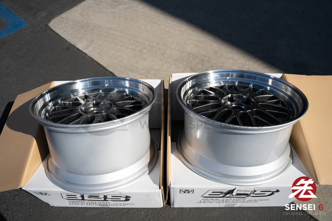 BBS LM / 19x9.5 +22, 19x11 +37 / 5x120 / Diamante Negro 