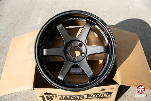 Volk TE37SL / 19x9.5 +22、19x10.5 +35 / 5x112 / ダイヤモンドブラック
