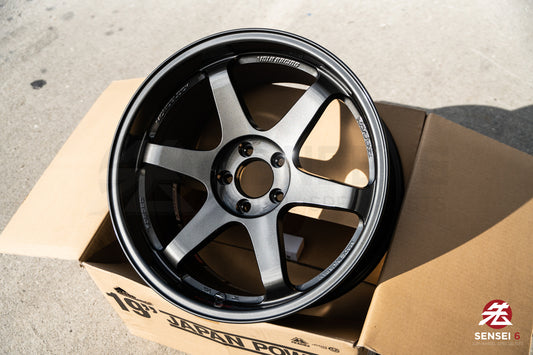 Volk TE37SL / 19x9.5 +22、19x10.5 +35 / 5x112 / ダイヤモンドブラック