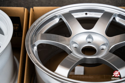 Volk TE37 Saga SL / 18x9.5 +38 / 5x120 / Diamond Silver (DS)