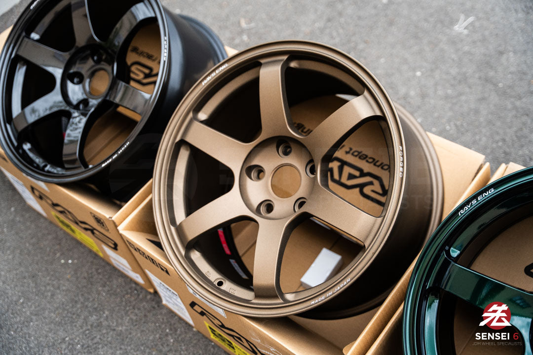 Volk TE37 Saga SL / 18x9.5 +38 / 5x120 / Matte GunBronze (MZ)