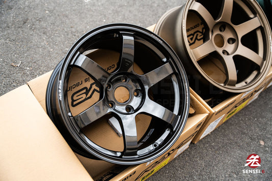 Volk TE37 Saga SL / 18x9.5 +38 / 5x120 / Diamond Black (DB)