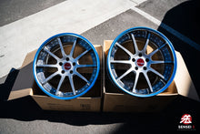 Cargar imagen en el visor de la galería, Trabajo VSKF# / 18x9.5 +14, 18x10.5 +15 / 5x114.3 / Gris claro plateado
