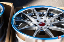 Cargar imagen en el visor de la galería, Trabajo VSKF# / 18x9.5 +14, 18x10.5 +15 / 5x114.3 / Gris claro plateado
