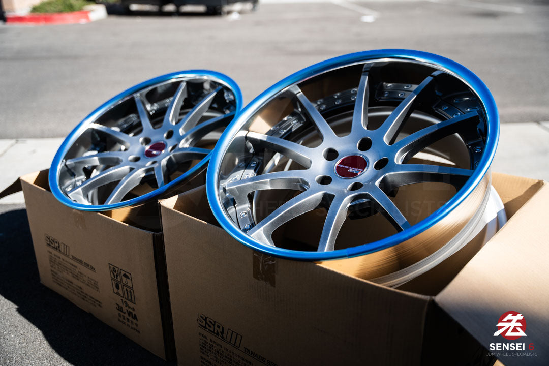 SSR Executor CV01 / 19x9.5 +5, 19x10.5 +5 / 5x114.3 / Flat Titan