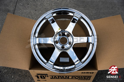 Volk TE37 サガ SL / 18x10.5 +15 / 5x114.3 / クローム