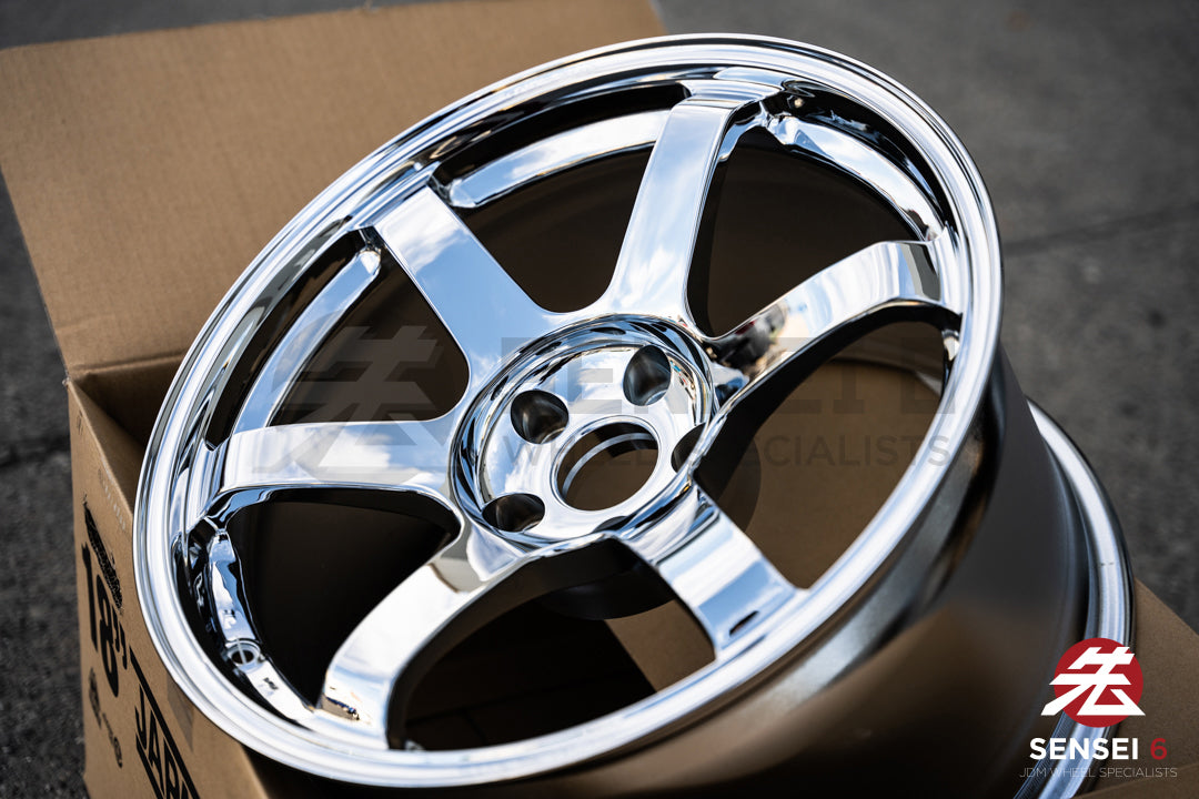 Volk TE37 サガ SL / 18x10.5 +15 / 5x114.3 / クローム
