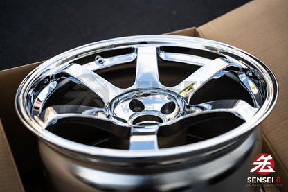 Volk TE37 サガ SL / 18x10.5 +15 / 5x114.3 / クローム