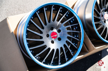 SSR Executor CV05 / 19x9.5 +25, 19x10.5 +18 / 5x114.3 / Galaxy Clear Black