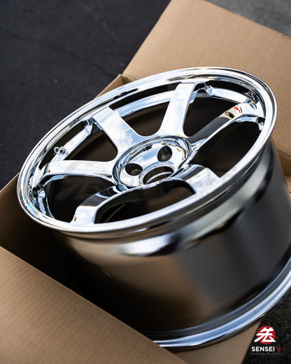 Volk TE37 サガ SL / 18x10.5 +15 / 5x114.3 / クローム