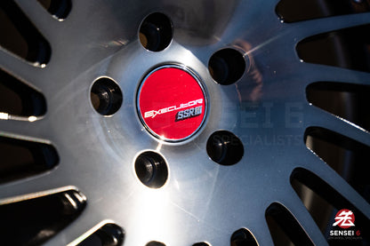 SSR Executor CV05 / 19x9.5 +25, 19x10.5 +18 / 5x114.3 / Galaxy Clear Black