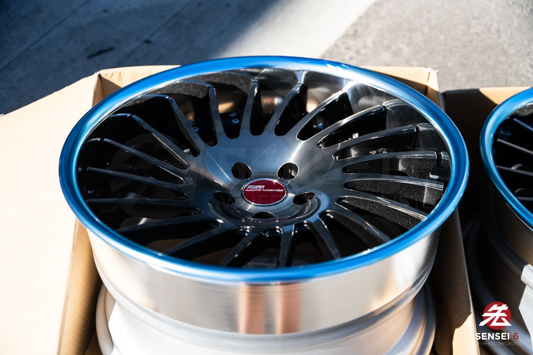 SSR Executor CV05 / 19x9.5 +25, 19x10.5 +18 / 5x114.3 / Galaxy Clear Black