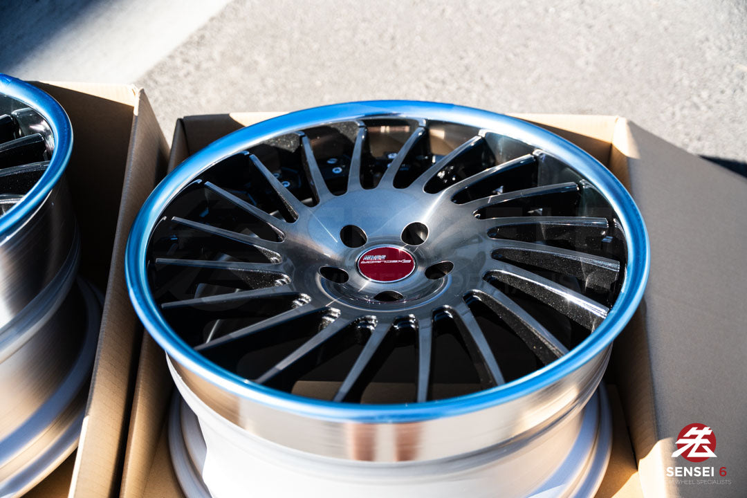 SSR Executor CV05 / 19x9.5 +25, 19x10.5 +18 / 5x114.3 / Galaxy Clear Black