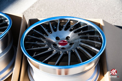 SSR Executor CV05 / 19x9.5 +25, 19x10.5 +18 / 5x114.3 / Galaxy Clear Black