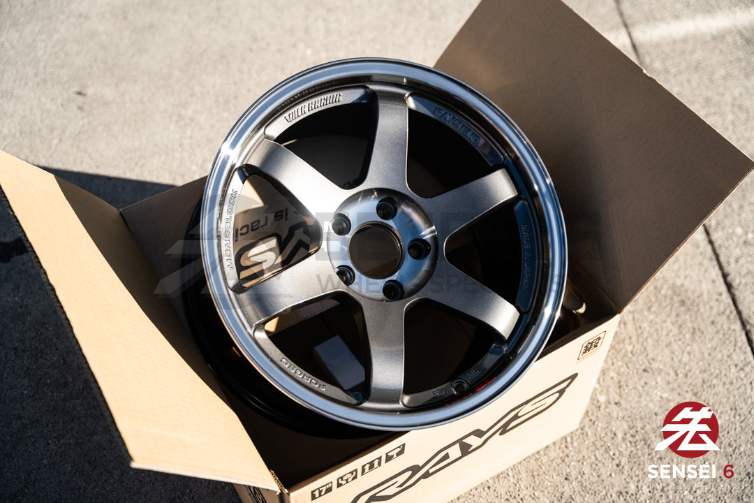 Volk TE37SL / 17x9.5 +45 / 5x114.3 / Pressed Graphite (PG)