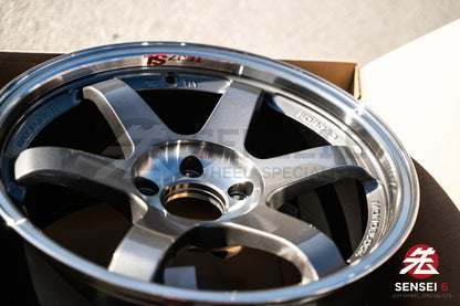 Volk TE37SL / 17x9.5 +45 / 5x114.3 / Pressed Graphite (PG)