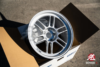 Enkei RPF1 / 18x9.5 +15 / 5x114.3 / F1 Plata 