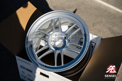 Enkei RPF1 / 18x9.5 +15 / 5x114.3 / F1 Plata 