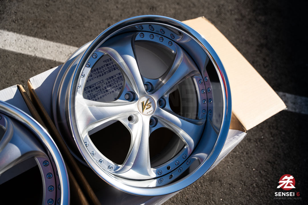 Work VSKF# / 18x9.5 +14, 18x10.5 +15 / 5x114.3 / Light Gray Silver (LGS)