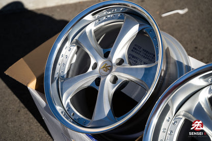 Work VSKF# / 18x9.5 +14, 18x10.5 +15 / 5x114.3 / Light Gray Silver (LGS)