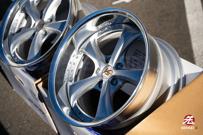 Work VSKF# / 18x9.5 +14, 18x10.5 +15 / 5x114.3 / Light Gray Silver (LGS)
