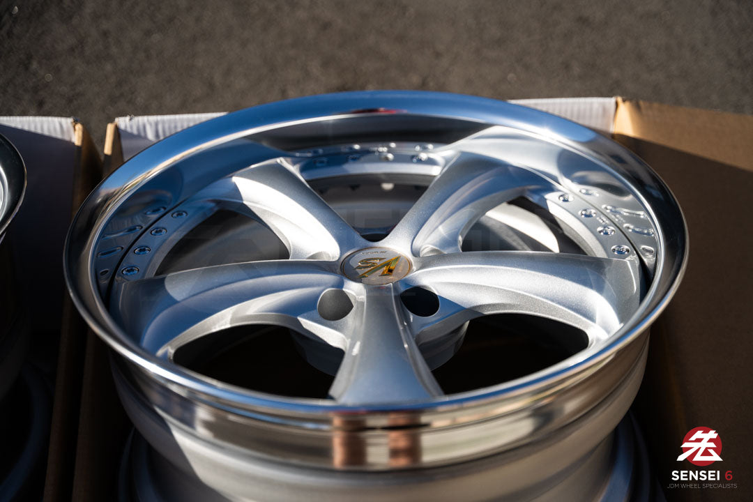 Work VSKF# / 18x9.5 +14, 18x10.5 +15 / 5x114.3 / Light Gray Silver (LGS)