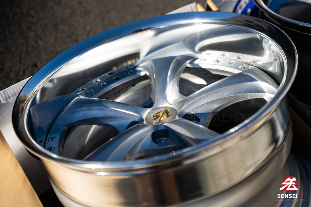 Work VSKF# / 18x9.5 +14, 18x10.5 +15 / 5x114.3 / Light Gray Silver (LGS)