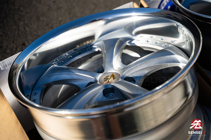 Work VSKF# / 18x9.5 +14, 18x10.5 +15 / 5x114.3 / Light Gray Silver (LGS)