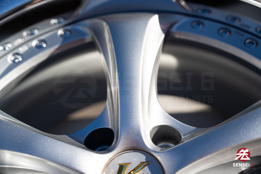 Work VSKF# / 18x9.5 +14, 18x10.5 +15 / 5x114.3 / Light Gray Silver (LGS)