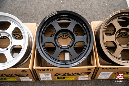 Volk TE37XT M-Spec / 17x8.5 +15 / 6x139.7 / Blast Black (BC)