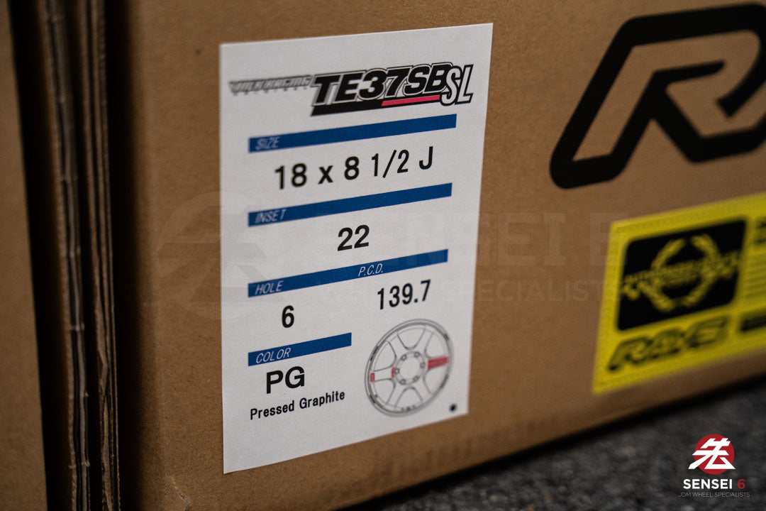 Volk TE37SB SL / 18x8.5 +22 / 6x139.7 / Pressed Graphite (PG)