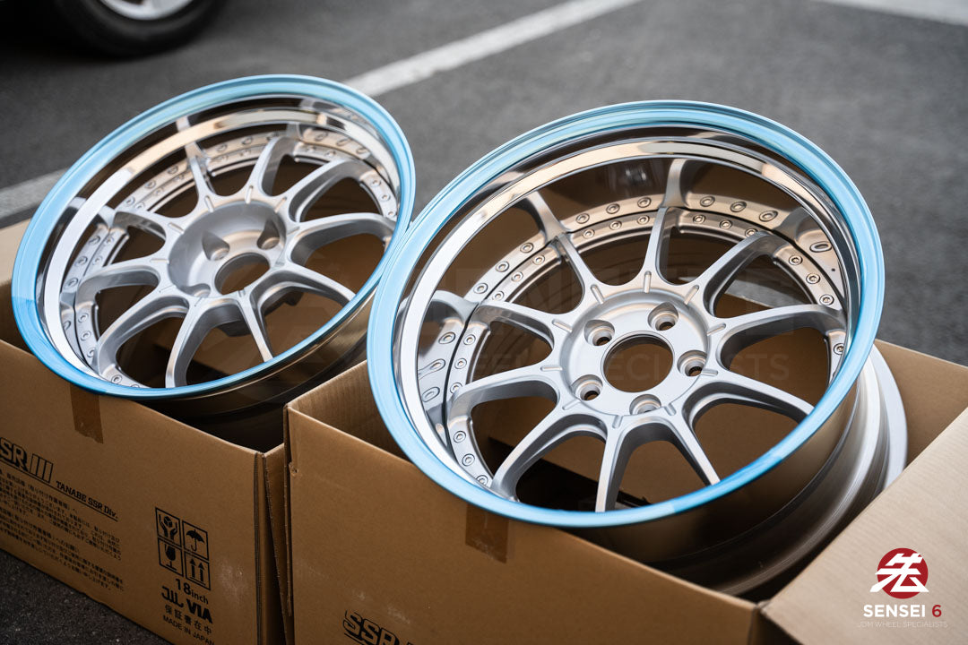 Trabajo VSKF# / 18x9.5 +14, 18x10.5 +15 / 5x114.3 / Gris claro plateado