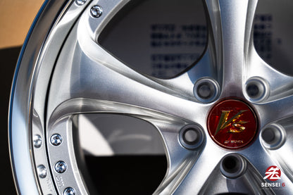 Work VSKF# / 18x9.5 +27 / 5x100 / Light Gray Silver (LGS)