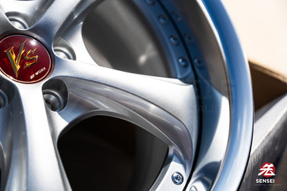 Work VSKF# / 18x9.5 +27 / 5x100 / Light Gray Silver (LGS)