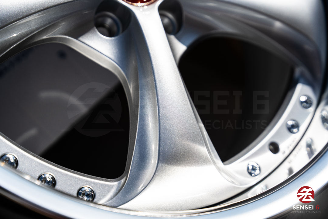 Work VSKF# / 18x9.5 +27 / 5x100 / Light Gray Silver (LGS)