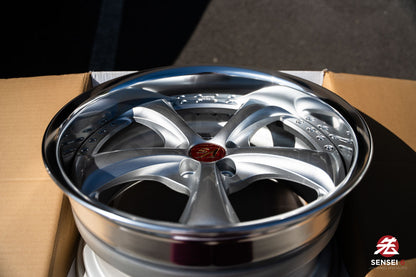 Work VSKF# / 18x9.5 +27 / 5x100 / Light Gray Silver (LGS)